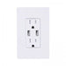 White w/ wallplate