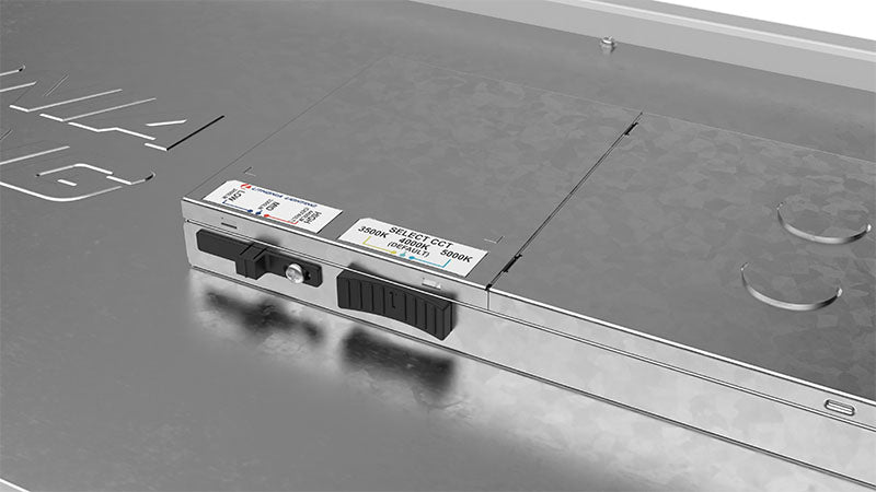 Lithonia Contractor Select CPANL 2x4 LED Flat Panel,  Switchable Lumen & CCT