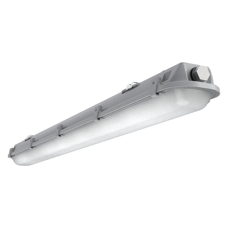 Luminaire étanche Lithonia Lighting Vapor Tight 120UG5, Neuf Dans Sa Boîte - Pour Garage, Sous-sol, Extérieur