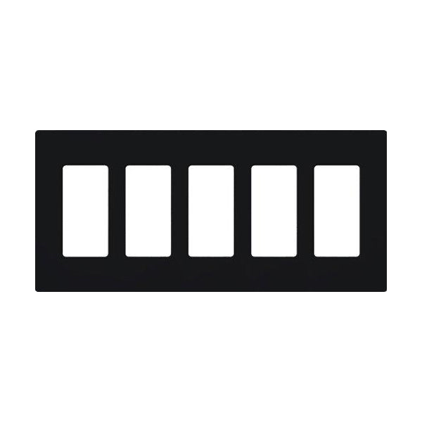 Lutron CW-5 Claro 5-Gang Wallplate