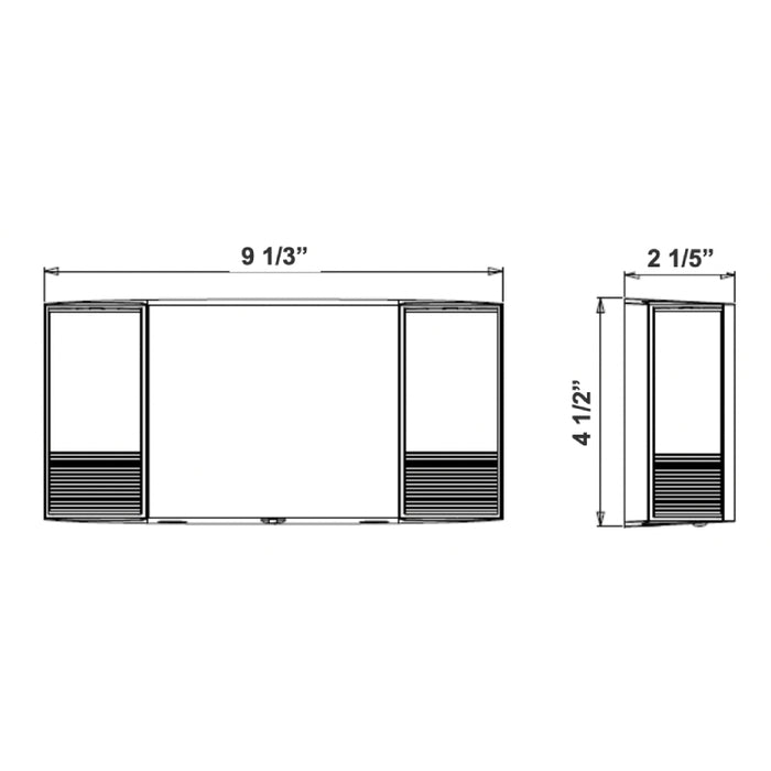 Westgate EL-2A LED Remote Capable LED Emergency Lights