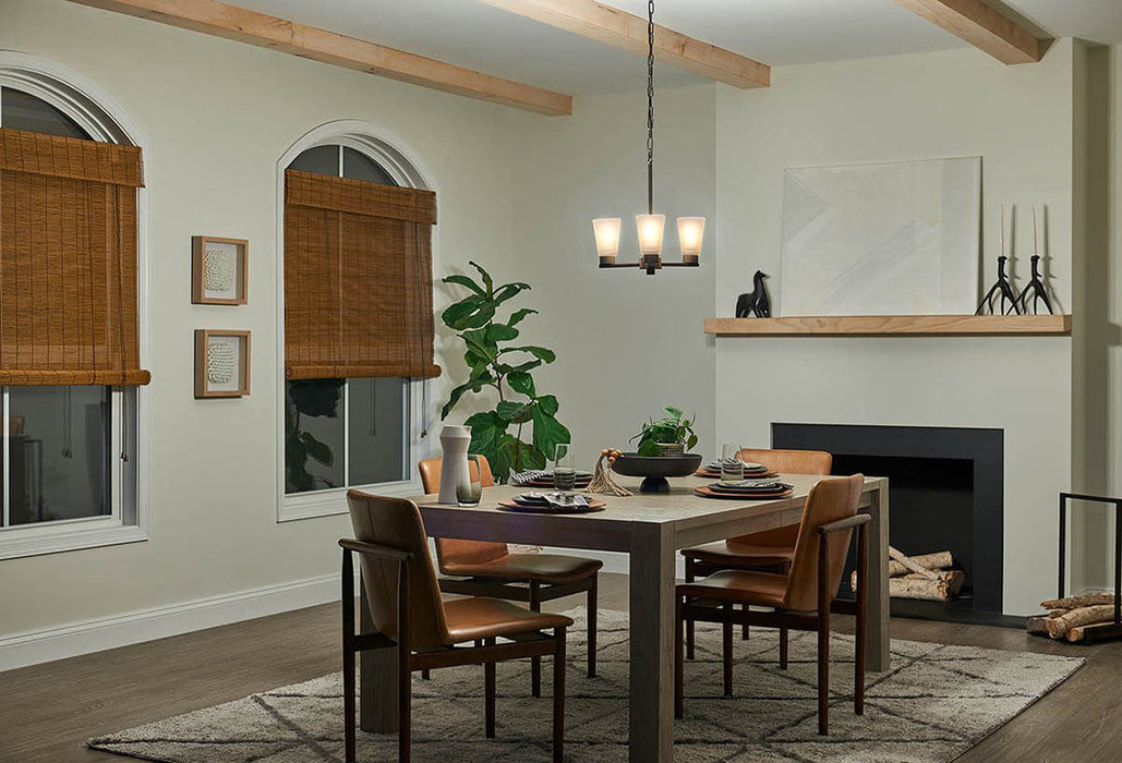 Kichler 52435 Stamos 3-lt 18" Chandelier