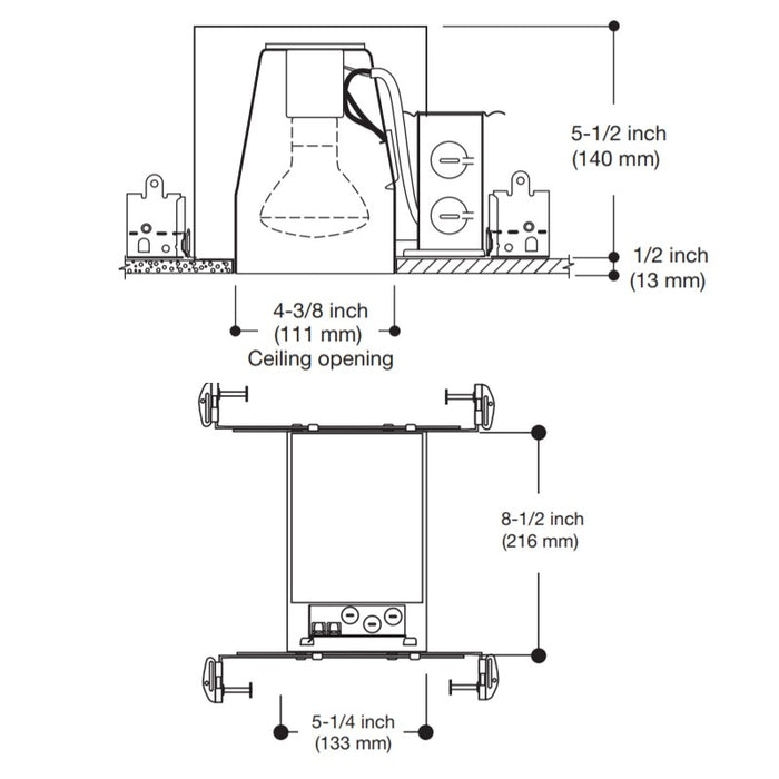 Halo H99ICAT 4" IC AIR-TITE New Construction Housing