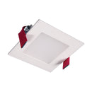 Halo HLB3S 3" LED Square Lens Downlight with Remote Driver / Junction Box, CCT Selectable