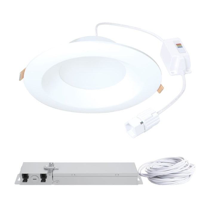 Halo LTQL6069S1EDM-4PK 6" QuickLink Low Voltage Phase Cut Canless Downlights (4-Pack Kit Including Driver)