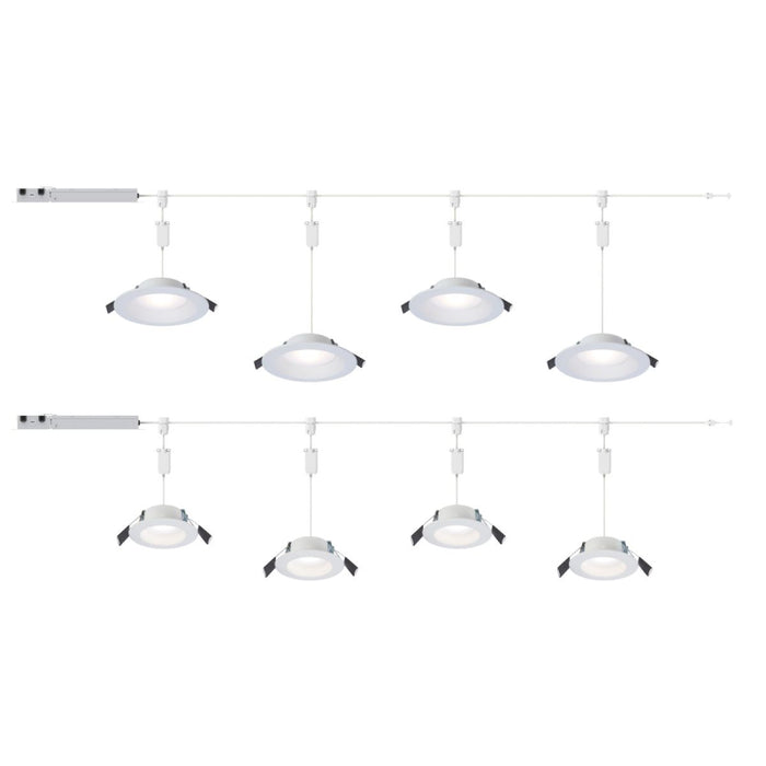 Halo RLQL4069SE010DM-8PK 4" QuickLink Low Voltage 0-10V Canless Downlights (8-Pack Kit Including Driver)