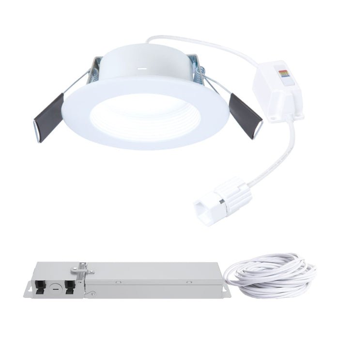 Halo RLQL4069SE010DM-8PK 4" QuickLink Low Voltage 0-10V Canless Downlights (8-Pack Kit Including Driver)