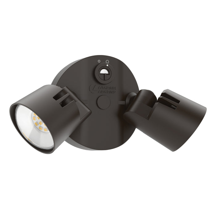 Lithonia HGX-ALO 25W 2-Head HomeGuard LED Security Floodlight