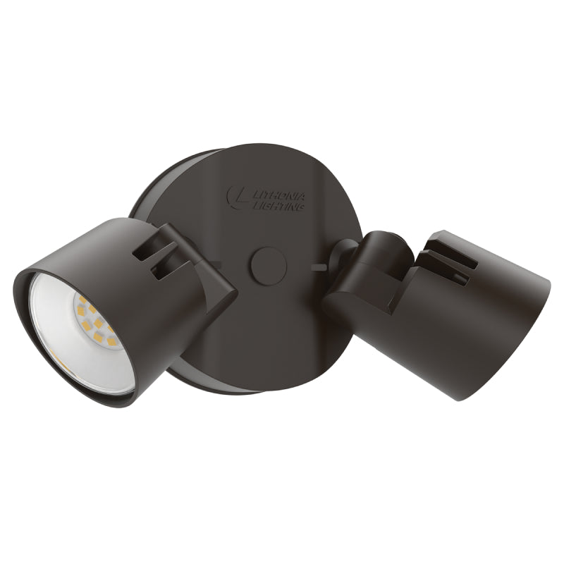 Lithonia HGX 25W 2-Head HomeGuard LED Security Floodlight