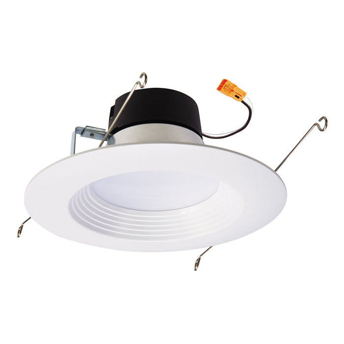 Halo LT56 5" / 6" All-Purpose 10W LED Retrofit Baffle Trim Downlight, 3000K, 600 Lumens, 120V, Dimming to 10%