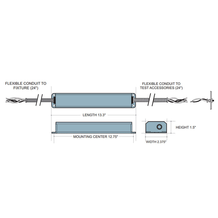 IOTA Contractor Select ILB CP10 A 10W Constant Power Emergency LED Driver