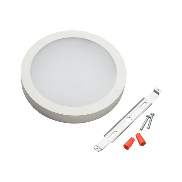 Juno Contractor Select JSBC 7"  17W SlimBasics LED Surface Mount 3000K, 1050 lm, White