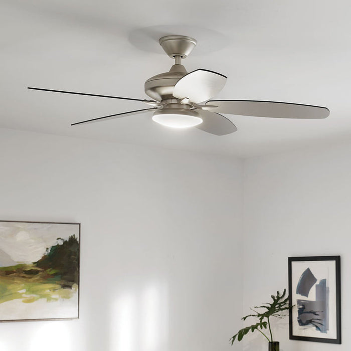 Kichler 330163 Renew Designer 52" Outdoor Ceiling Fan with LED Light Kit