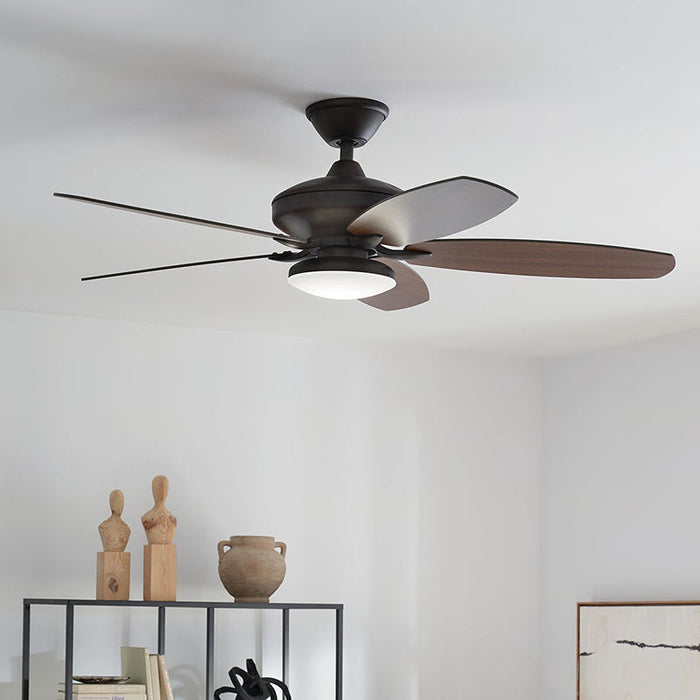 Kichler 330163 Renew Designer 52" Outdoor Ceiling Fan with LED Light Kit