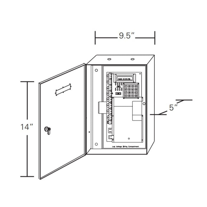 Greengate LK8 LiteKeeper 8 Stand Alone Lighting Control Panel