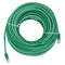 Green cable with white stripe (100')