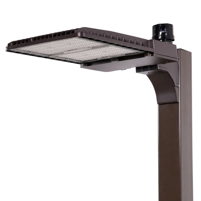 Lumark LAS100P 48W-251W LED Area Luminaire, 4000K Pole Mount Arm 120-277V