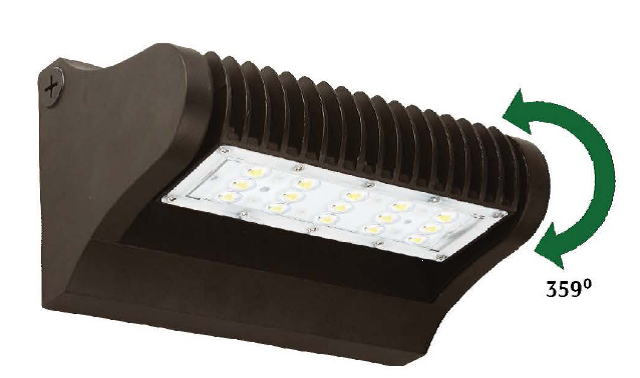 Westgate LW360 40W LED Rotatable Wall Packs