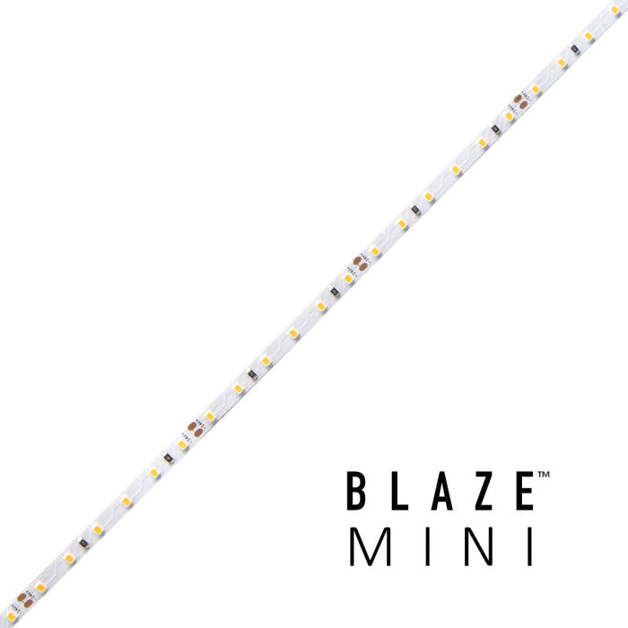 Diode LED Blaze Mini 4mm 24V 2.3W/ft LED Tape Light, 16.4 ft