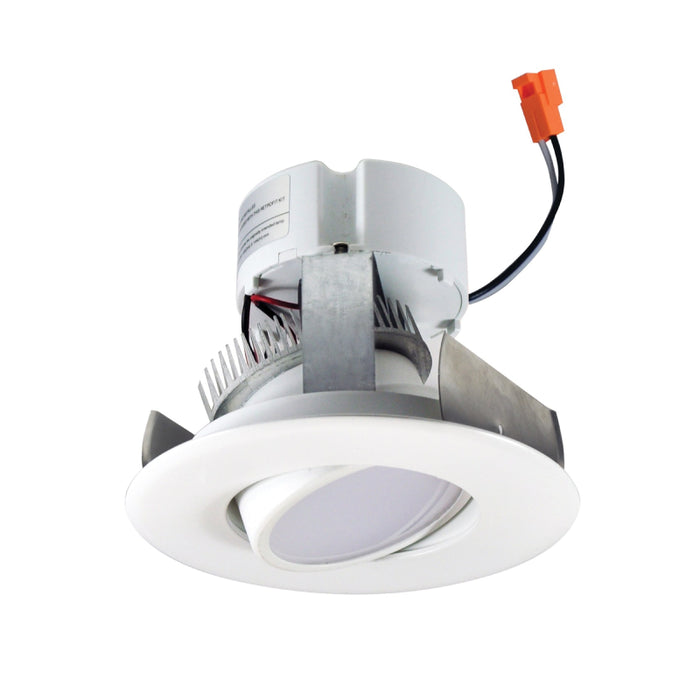 Nora NOX-434 Onyx 4" 10.5W LED Round Adjustable Retrofit Reflector