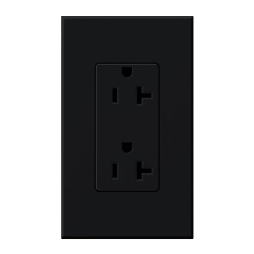 Lutron NTR-20-TR Nova T* 20A Tamper Resistant Receptacle