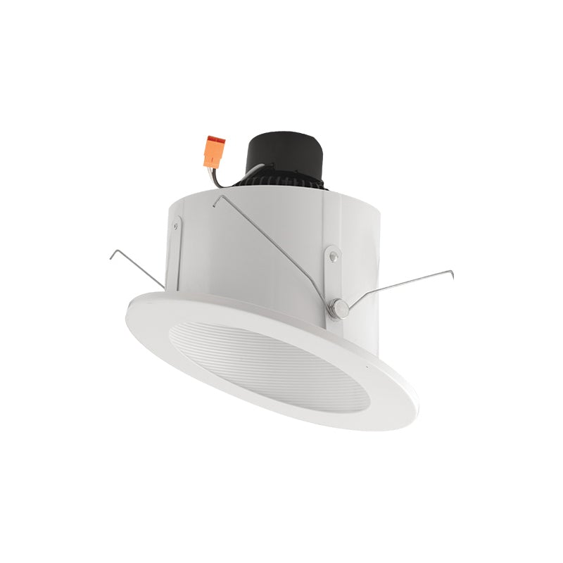 Elco EL713CT5 6" 15W Sloped Ceiling LED Baffle Insert, CCT Selectable