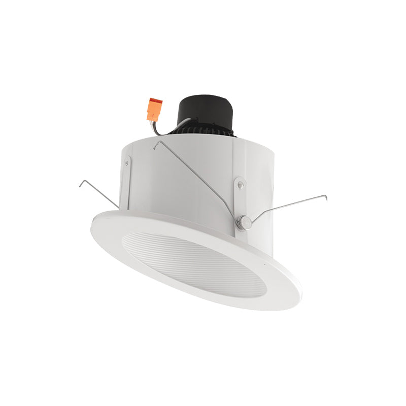 Elco EL714CT5 6" 18W Sloped Ceiling LED Baffle Insert, CCT Selectable
