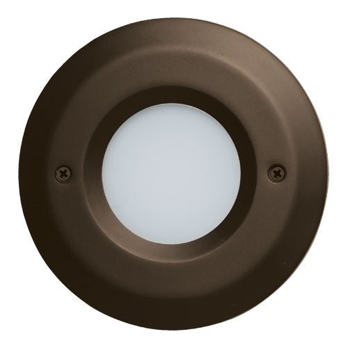 ELST86 Round Mini LED Step Light with Open Faceplate