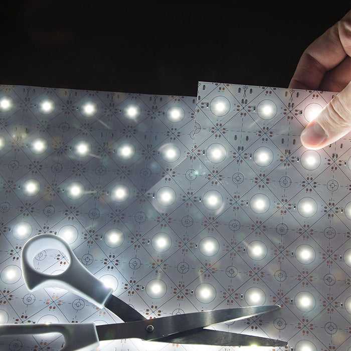 Diode LED PuraLight LED Flex Sheet, Indoor Version 32W, 3480 Lumens, 20"X9" 12V