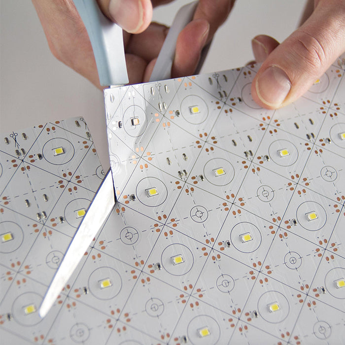 Diode LED PuraLight LED Flex Sheet, Indoor Version 32W, 3480 Lumens, 20"X9" 12V