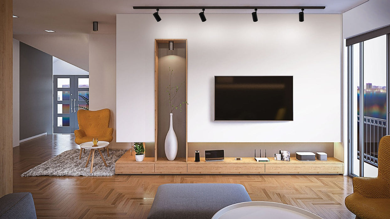 Juno R605L Trac-Lites 10W Integral LED Cylinder Track Head, 2700K