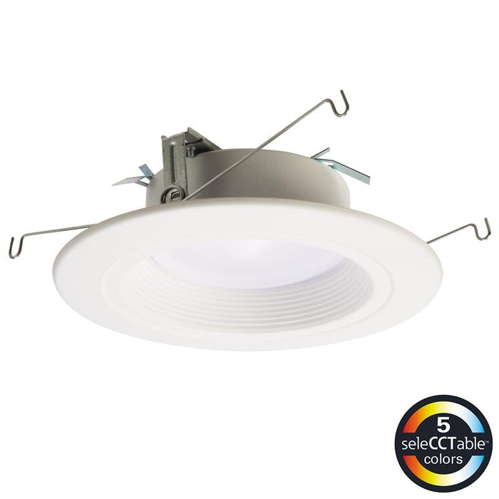 Halo RL56 5" / 6" All-Purpose 12W LED Retrofit Module, 5CCT Selectable, 900 Lumens, 120V, Dimming to 5%