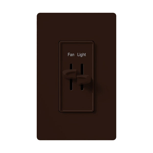 Lutron S2-LF Skylark Single Pole 2.5A Fan Control/ 300W Incandescent Dimmer - Multiple Fans
