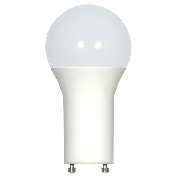 Satco S29841 9.8W A19 LED Bulb, 3500K, GU24 Base