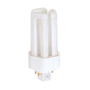 Satco S8396 13W T4 Triple Tube 4-Pin CFL Bulb, 3000K