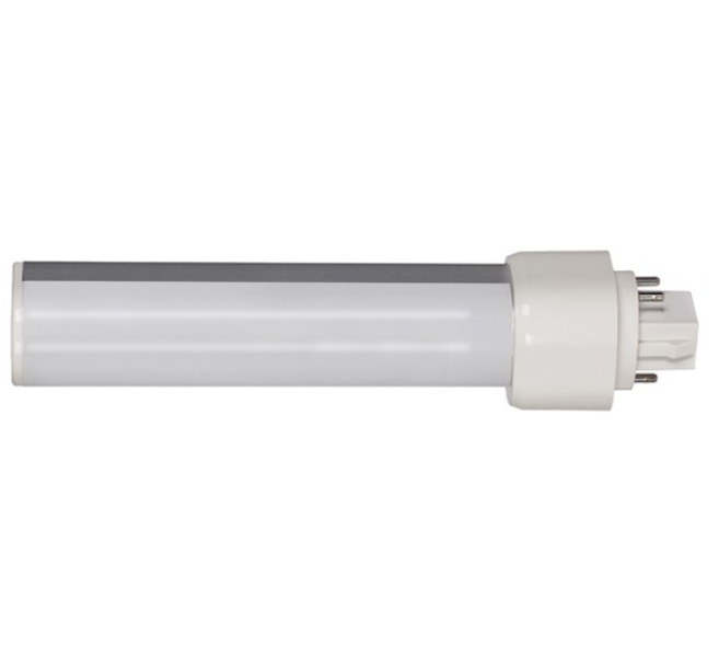 Satco S29850 9W PL 4-Pin LED Horizontal Bulb, 3000K