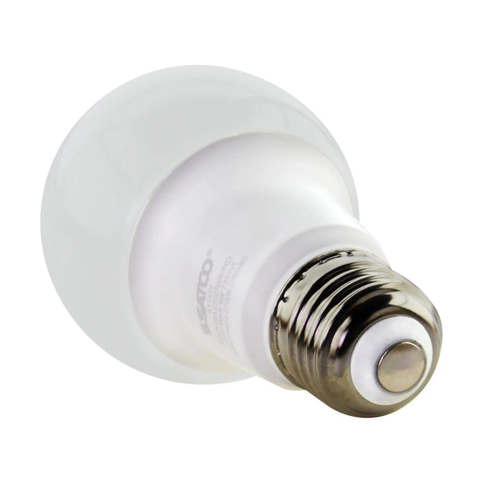 Satco S11412 9 Watt A19 LED; 2700K; Medium base; 220 deg. Beam Angle; 100-Contractor Pack
