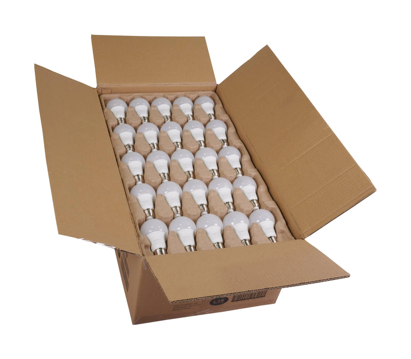 Satco S11413 9 Watt A19 LED; 4000K; Medium base; 220 deg. Beam Angle; 100-Contractor Pack