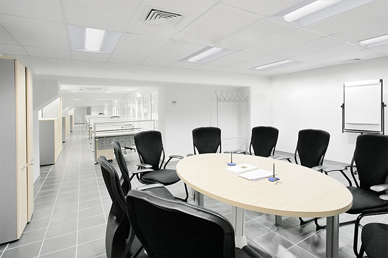 Lithonia Contractor Select STACK Switch 2x4 LED Center Element Lay-In Troffer with Adjustable Color Temperature