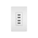 White w/ Wall Plate 