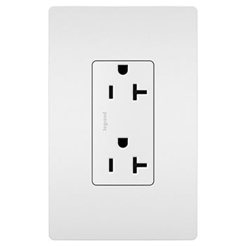 White w/ Wall Plate