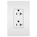White w/ Wall Plate