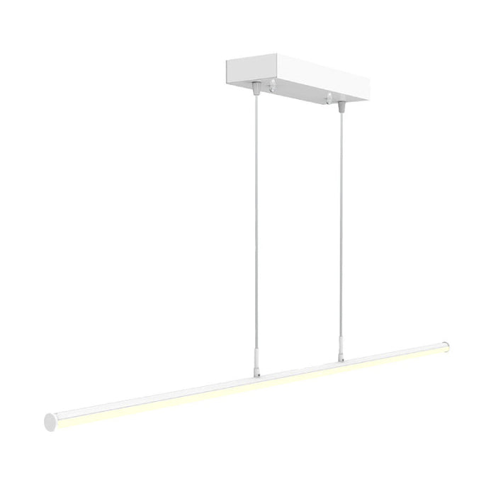 Westgate SDTL 8-ft 40W/50W/60W LED Linear Tube Decorative Suspension Light, CCT Adjustable