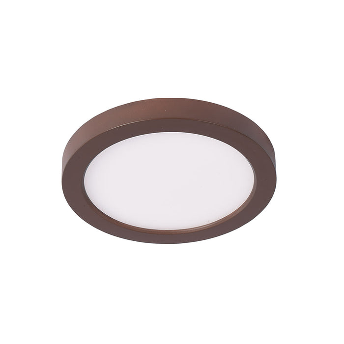 WAC FM-05RN 5" Round LED Outdoor Ceiling Mount, 3500K