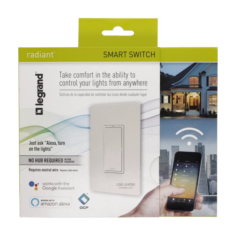 Legrand WWRL10 Smart Switch with Wi-Fi